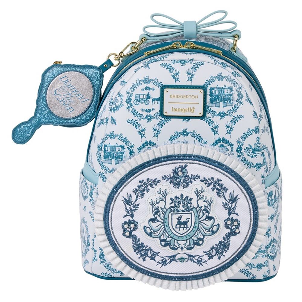 Loungefly Bridgerton Exclusive Diamond of the Season Mini Backpack NWT